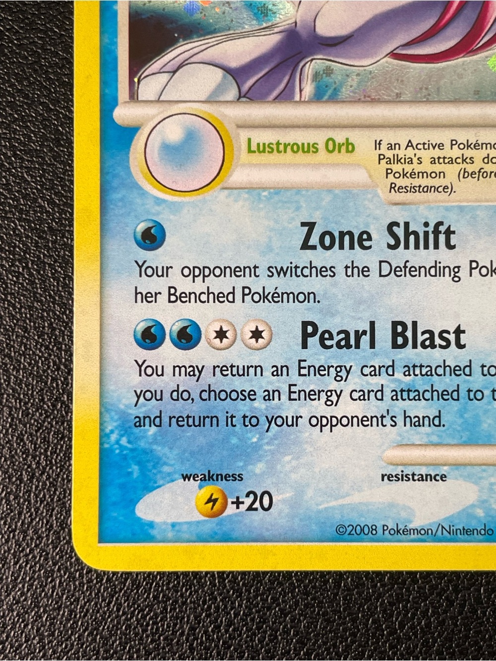 Palkia #11/100/Pokemon Majestic Dawn/Holo Rare - Picture 3 of 15